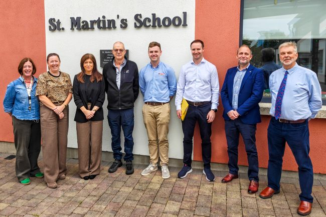 20260911 St. Martin's Special School Signing