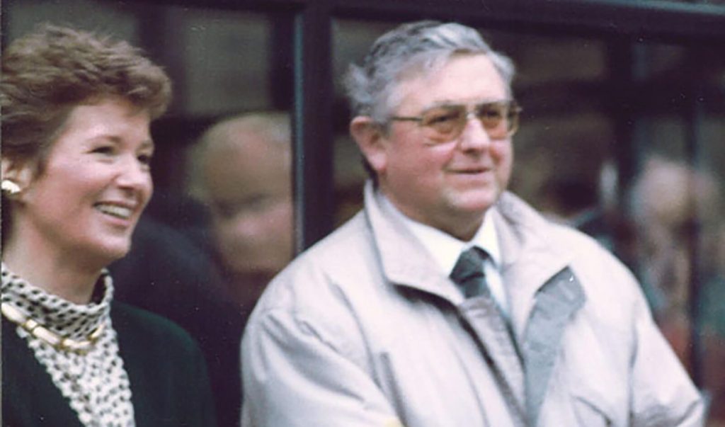 President Mary Robinson and C.J. 'Ronnie' Falconer – Respond! event, 1992.
